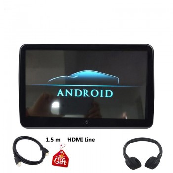 Cemicen 10.6 Inch Car Headrest Monitor Android 6.0 1920*1080 HD 1080P Video IPS Touch Screen 3G WIFI USB/SD/HDMI/IR/FM/Bluetooth