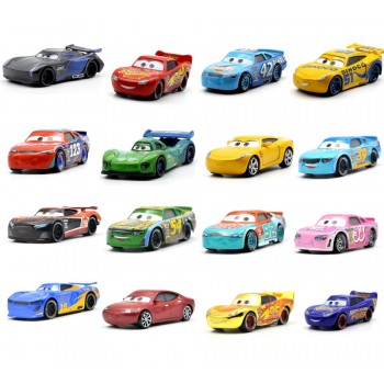 26 Style Disney Pixar Cars 3 2018 New Fabulous Lighting McQueen Cruz Ramirez Metal Alloy Car Model Kid Christmas Toy Best Gift