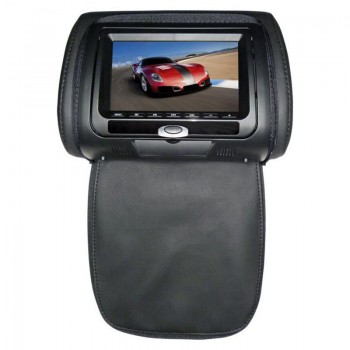 Auto Headrest Bag DVD Monitor Car Headrest Monitor DVD HD Display 7 Inch DVD MP5 USB LCD Screen Car Pillow Headrest Monitor