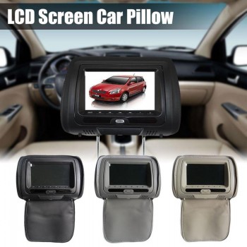 Auto Headrest Bag DVD Monitor Car Headrest Monitor DVD HD Display 7 Inch DVD MP5 USB LCD Screen Car Pillow Headrest Monitor