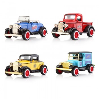 1:38 Alloy Car Pull Back Diecast Model Toy Sound light Collection Brinquedos Car Vehicle Toys For Boys Children Christmas Gift