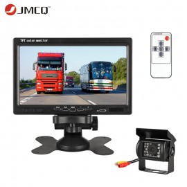 JMCQ 7 TFT LCD Car Monitor HD Display Reverse Camera Parking System for Car Rearview Monitors Anti-glare Great vision For truck