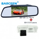 Auto wire match set include car rear reversing  camera and hot selling 800*480 car  mirror monitor 5 for Toyota RAV4 2014