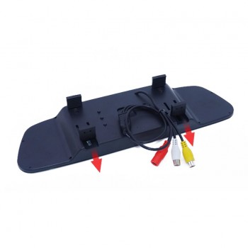 Auto wire match set include car rear reversing  camera and hot selling 800*480 car  mirror monitor 5 for Toyota RAV4 2014