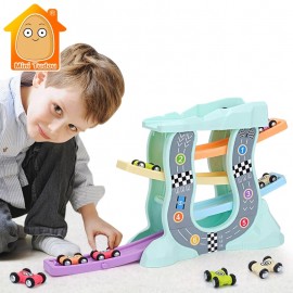 Magic Racing Cars Model Toys For Children Ramp Racer Railway Track With Gliders Little Car Toy For Boys Birthday Gifts Kids