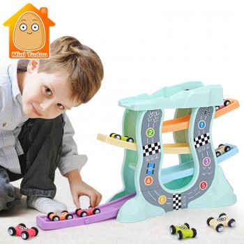 Magic Racing Cars Model Toys For Children Ramp Racer Railway Track With Gliders Little Car Toy For Boys Birthday Gifts Kids