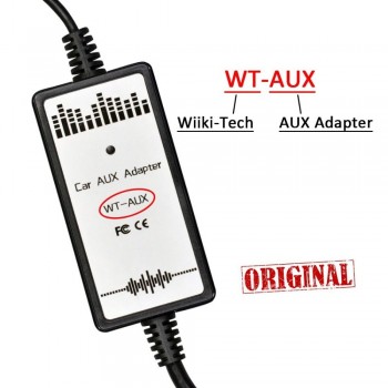 Original Patented Factory Radio 3.5mm Audio Input Adapter AUX Jack iPod Interface for Toyota Auris 2007 +