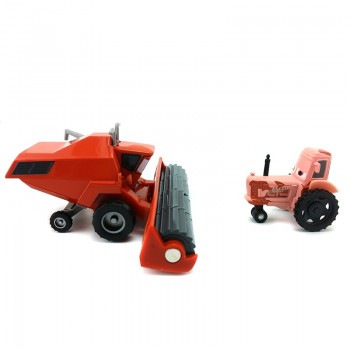 Disney Pixar Cars Frank And Tractor Diecast Toy Car For Children Gifts 1:55 Loose Alloy Modle Brand New In Stock amp; Free Shipping