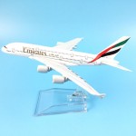FREE SHIPPING 16CM A380 EMIRATES AIRLINES  METAL ALLOY MODEL PLANE AIRCRAFT MODEL  TOY AIRPLANE BIRTHDAY GIFT