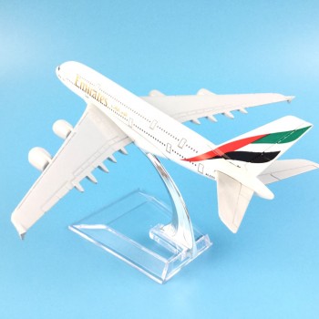 FREE SHIPPING 16CM A380 EMIRATES AIRLINES  METAL ALLOY MODEL PLANE AIRCRAFT MODEL  TOY AIRPLANE BIRTHDAY GIFT