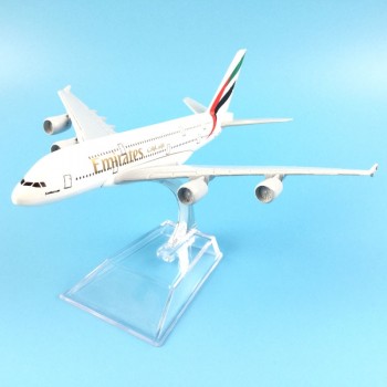 FREE SHIPPING 16CM A380 EMIRATES AIRLINES  METAL ALLOY MODEL PLANE AIRCRAFT MODEL  TOY AIRPLANE BIRTHDAY GIFT