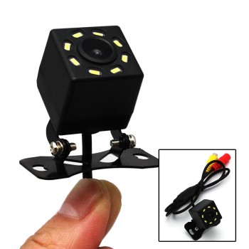 HaiSunny 5 inch Car Rearview Mirror Monitor With Night Vision Dynamic Trajectory Rear View Vehicle Reverse Backup Camera