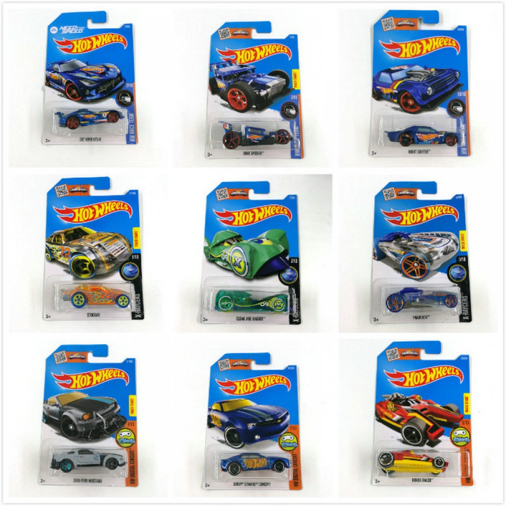 Hot Wheels 1:64 Sport Car 2016 Set Metal Material Body Race Car SUBARU WRX ASTON MARTIN Collection Alloy Car Gift For Kid NO2-63