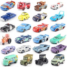 Cars Disney Pixar Cars 3 Lightning McQueen Jackson Storm Mater 1:55 Diecast Metal Alloy Model Car Toy Christmas Gift Children