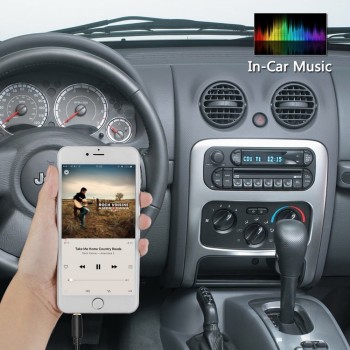 Car Stereo AUX Adapter Auxiliary Input Mp3 Interface for Dodge Durango Dakota 2002-2004
