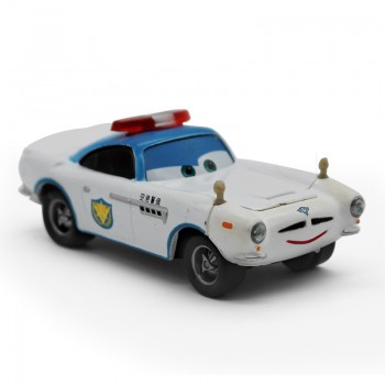 Disney Pixar Cars 3 2 Security Guard Finn McMissile Lightning McQueen Mater 1:55 Diecast Metal Alloy Model Car Kid Gift Boy Toy