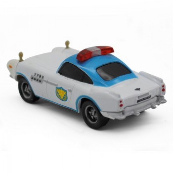 Disney Pixar Cars 3 2 Security Guard Finn McMissile Lightning McQueen Mater 1:55 Diecast Metal Alloy Model Car Kid Gift Boy Toy