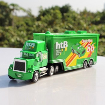 Disney Hot Sales Pixar Cars 2 Newest Lightning McQueen Mack Uncle Truck 1:55 Diecast The King Car Toys Children The Best Gifts