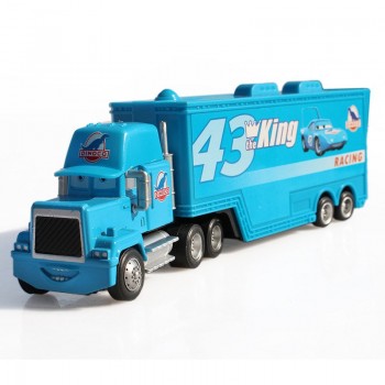 Disney Hot Sales Pixar Cars 2 Newest Lightning McQueen Mack Uncle Truck 1:55 Diecast The King Car Toys Children The Best Gifts