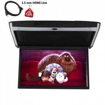XST 15.6 Inch Android 6.0 Car Monitor Ceiling Mount Roof HD 1080P Video IPS Screen WIFI/HDMI Input/USB/SD/FM/Bluetooth/Speaker