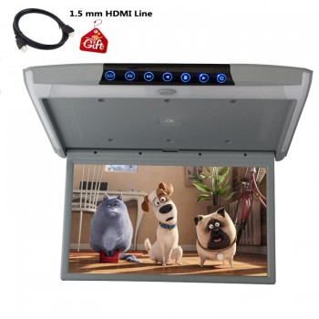 XST 15.6 Inch Android 6.0 Car Monitor Ceiling Mount Roof HD 1080P Video IPS Screen WIFI/HDMI Input/USB/SD/FM/Bluetooth/Speaker