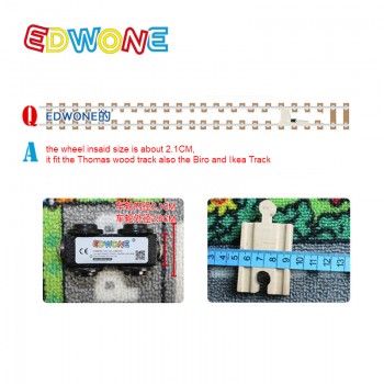 22 Designs Edwone Wood Magnetic Trains Car Locomotive Toy  Educational Model DIY Mini Tender Fit Biro Thomas Tracks