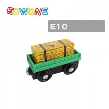 22 Designs Edwone Wood Magnetic Trains Car Locomotive Toy  Educational Model DIY Mini Tender Fit Biro Thomas Tracks