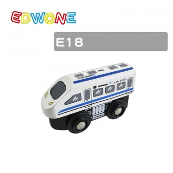 22 Designs Edwone Wood Magnetic Trains Car Locomotive Toy  Educational Model DIY Mini Tender Fit Biro Thomas Tracks