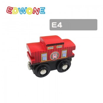 22 Designs Edwone Wood Magnetic Trains Car Locomotive Toy  Educational Model DIY Mini Tender Fit Biro Thomas Tracks