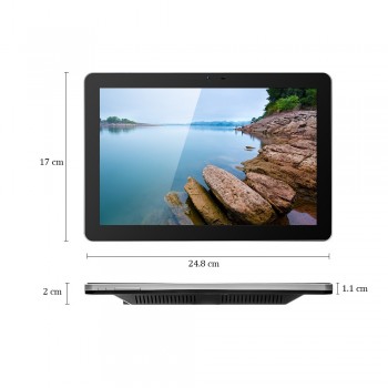 Hikity 10.1 Inch Android 7.0 Car Headrest Monitor 4G WIFI USB/SD/HDMI/IR/FM Front Rear Camera Games Touch screen APP Monitor