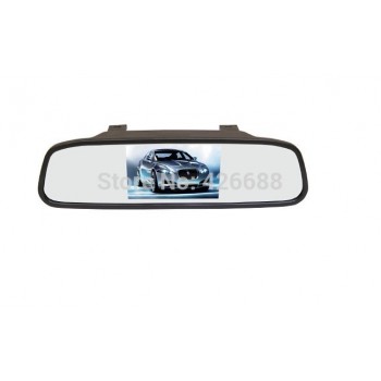 Promotion 4.3 inch TFT LCD Car Mirror Rear View camera Kit Reversing  for VW Passat/Sagitar/Touran/Multivan T5/T5 Transporter