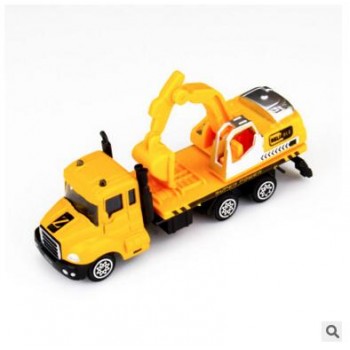 12 styles 12cm Kids Mini Metal Car Toys Lot Vehicle Sets Educational Toys Engineering Vehicle Model for Birthday Christmas Gifts