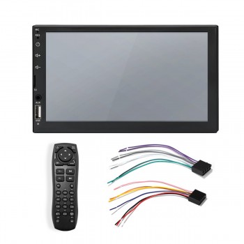 QN8035 12v 1 Pcs 7 inch 2 DIN HD 1080P For Android Mobilephone Car Radio Stereo MP5 Player Rear View Camera For Wince System
