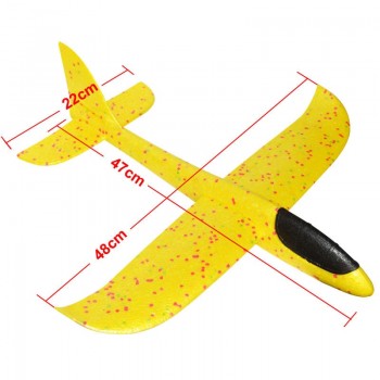 48cm Big Hand Launch Throw Foam Palne EPP Airplane Model Plane Glider Aircraft Model Outdoor DIY Educational Toys For Children