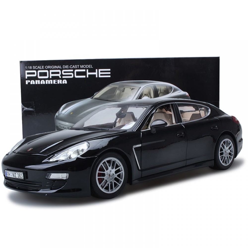 Scale 1:18Alloy Pull Back Toy Vehicles Panamera Sports Car Model Of Childrens Toy Cars Original Authorized Authentic Kids Toys