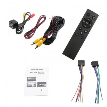 VODOOL 7018B 2Din Car MP5 Player 1080P 7 Touch Screen In Dash FM Radio Audio Media Player With Rear View Camera Reverse Image