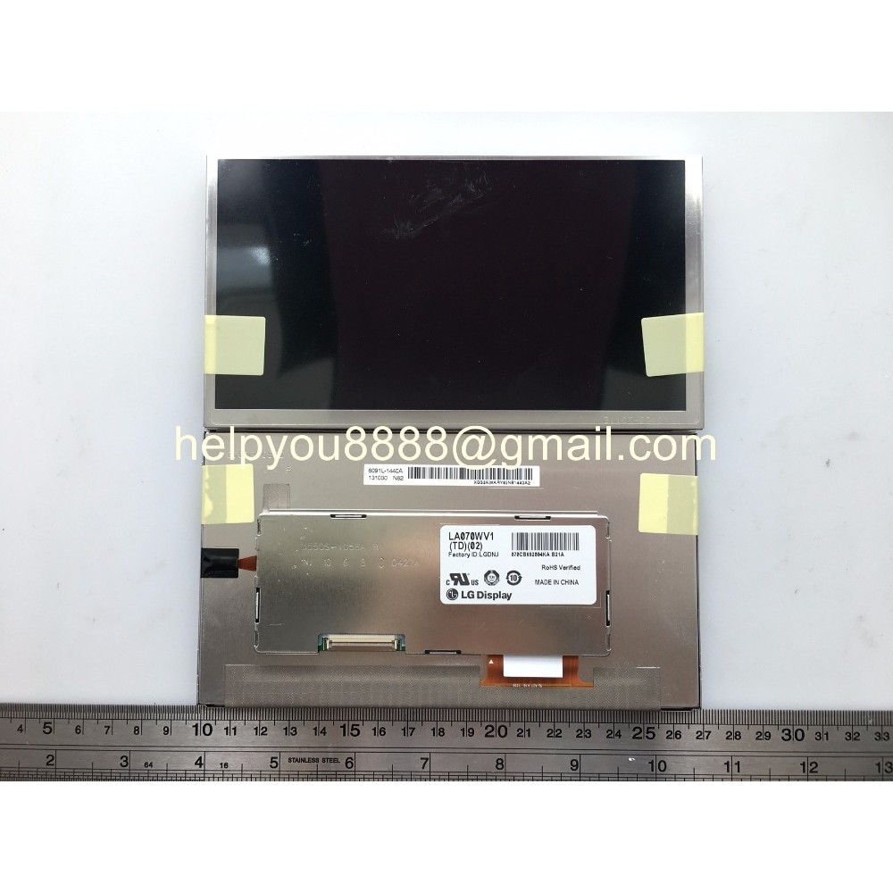 Free shipping original new 7Inch LCD display LA070WV1-TD02 LA070WV1 TD02 for Car DVD GPS navigation Audio