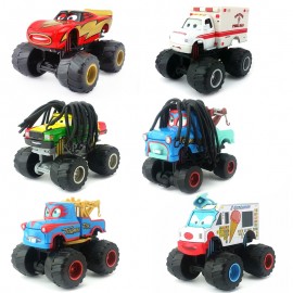 Disney Pixar Cars Frightening McMean Rasta Carian Tormentor Monster Mater Diecast Toy Car 1:55 Loose Brand New amp; Free Shipping