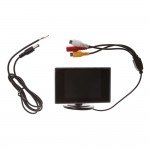 Free shipping High Quality 3.5 inch TFT LCD Color Display Auto Car Monitor Screen DVD VCD For Car Rear View Backup Camera