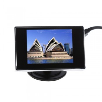 Free shipping High Quality 3.5 inch TFT LCD Color Display Auto Car Monitor Screen DVD VCD For Car Rear View Backup Camera