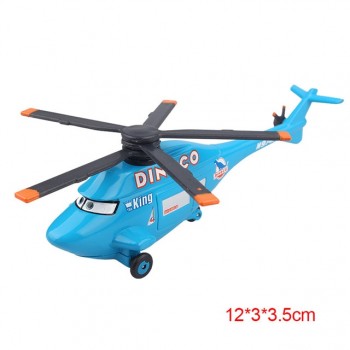 Original Disney Pixar Cars 3 Planes 2 No.7 Dusty Strut Jetstream 1:55 Metal Alloy Diecast Model Plane Toy For Boy Christmas Gift