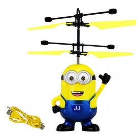 cartoon RC Flying Ball Luminous Kids Flight Balls Drone Electronic Infrared Induction Glowing Ball Toys Gift for Kids