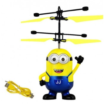 cartoon RC Flying Ball Luminous Kids Flight Balls Drone Electronic Infrared Induction Glowing Ball Toys Gift for Kids