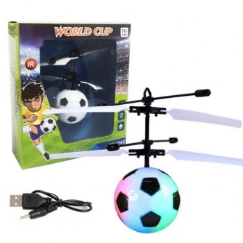cartoon RC Flying Ball Luminous Kids Flight Balls Drone Electronic Infrared Induction Glowing Ball Toys Gift for Kids