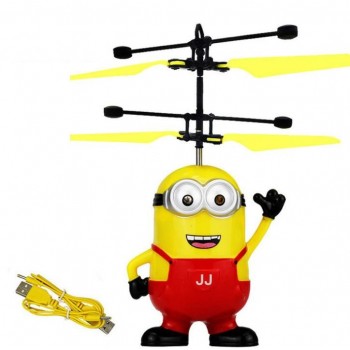 cartoon RC Flying Ball Luminous Kids Flight Balls Drone Electronic Infrared Induction Glowing Ball Toys Gift for Kids