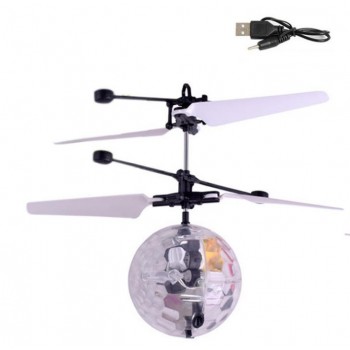 cartoon RC Flying Ball Luminous Kids Flight Balls Drone Electronic Infrared Induction Glowing Ball Toys Gift for Kids