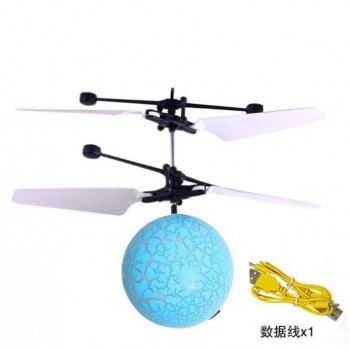cartoon RC Flying Ball Luminous Kids Flight Balls Drone Electronic Infrared Induction Glowing Ball Toys Gift for Kids