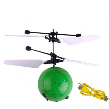 cartoon RC Flying Ball Luminous Kids Flight Balls Drone Electronic Infrared Induction Glowing Ball Toys Gift for Kids