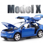 New 1:32 Tesla MODEL X Alloy Car Model Diecasts amp; Toy Vehicles Toy Cars Free Shipping Kid Toys For Children Gifts Boy Toy