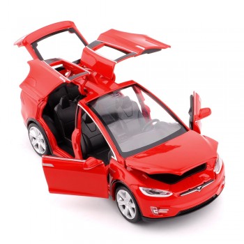 New 1:32 Tesla MODEL X Alloy Car Model Diecasts amp; Toy Vehicles Toy Cars Free Shipping Kid Toys For Children Gifts Boy Toy